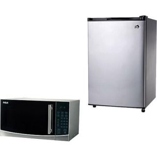 Igloo 4.6 cu. ft. Refrigerator and Freezer with Bonus RCA 1.1 cu ft Microwave Value Bundle