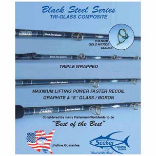 Seeker Fishing Rods 6ft. 1 Pc Jig And Bait Rod