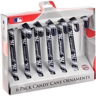 Candy Cane Ornament Set, New York Yankees