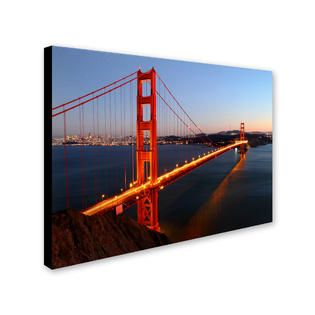 Trademark Fine Art Pierre Leclerc Golden Gate SF 30 x 47 Canvas