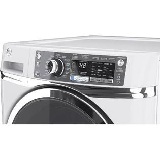 GE  4.8 cu. ft. RightHeight™ Design Front Load Washer   White ENERGY