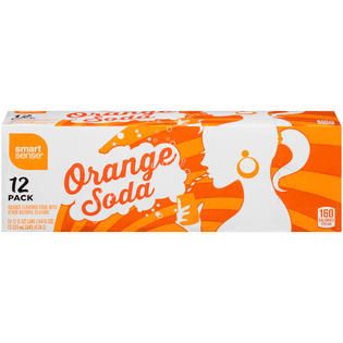Smart Sense Orange Soda 12 Pk 12 fl oz Cans   Food & Grocery
