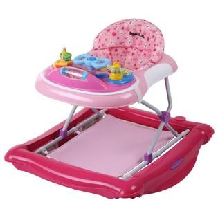 Dream On Me 2 in 1 Crossover Musical Walker and Rocker in Pink