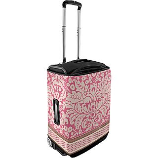 CoverLugg Small Luggage Cover   Pink Flowers