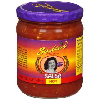Sadie's Hot Salsa, 16 oz