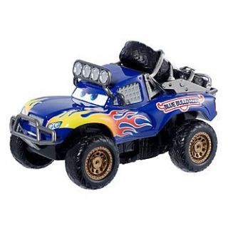 Disney Pixar Cars RS400 Wild Racer Pullback Blue Grit   Toys & Games