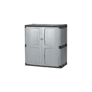 Rubbermaid 36inch Mica & Charcoal Base Cabinet FG708500MICHR