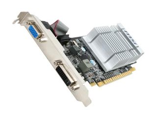 MSI GeForce 8400 GS DirectX 10 N8400GS D512D3H/LP 512MB 64 Bit DDR3 PCI Express 2.0 x16 HDCP Ready Low Profile Video Card