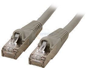 Coboc CY CAT7 02  Gray
 2 ft. Cat 7 Gray Color Shielded Network Ethernet Cables