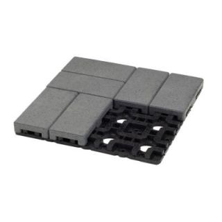 AZEK 4 in. x 8 in. Waterwheel Composite Resurfacing Paver Grid System (8 Pavers and 1 Grid) K048 005