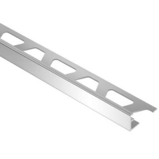Schluter Schiene Aluminum 1/4 in. x 8 ft. 2 1/2 in. Metal L Angle Tile Edging Trim A60
