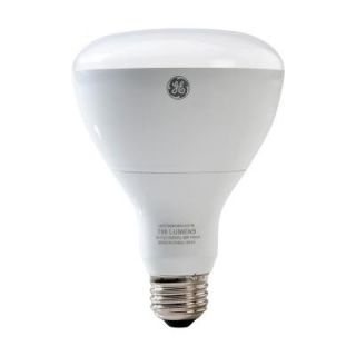 GE 65W Equivalent Soft White BR30 Dimmable LED Light Bulb (3 Pack) LED10DR303 W/TP