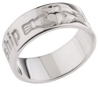 Sterling Love, Loyalty, and Friendship Claddagh Ring —