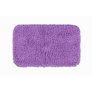 Garland Rug  Jazz 24 in. x 40 in. Shaggy Washable Nylon Rug Purple