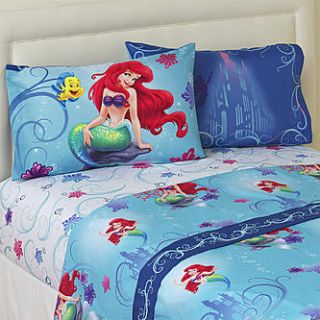 Disney The Little Mermaid 4 Piece Bedsheet Set   Ariel   Home   Bed