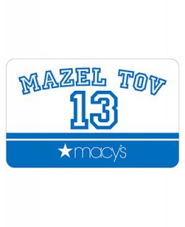 Bar Mitzvah Gift Card with Letter   Gift Cards