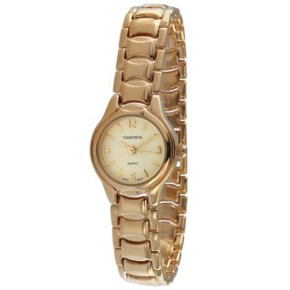 Timetech Womens Goldtone Watch   15319996