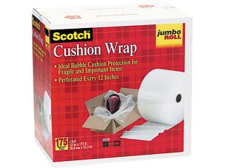 Scotch Recyclable Cushion Wrap, 12" X 175 Ft.