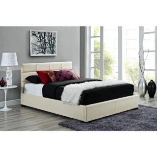 DHP Modena Creme Upholstered Bed   16620669   Shopping