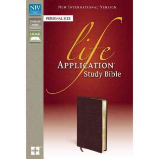 Life Application Study Bible: New International Version Burgundy Bonded Leather Personal Size