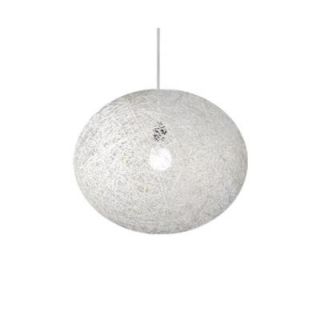 BAZZ VIBE Collection 1 Light White Round Hanging Pendant LU8024
