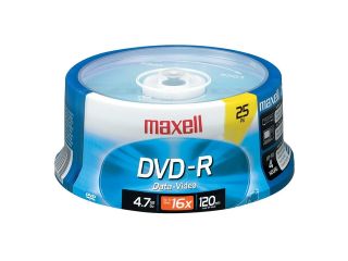 MAXELL 635053/638011 4.7GB DVD Rs (50 ct Spindle)