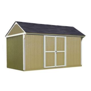 Handy Home Products Lexington 12 ft. x 8 ft. Wood Storage Shed 19626 3