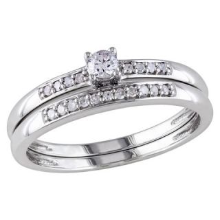 CT. T.W. Round Diamond Bridal Ring Set in Sterling Silver (GH I2