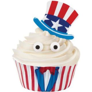 Cupcake Decorating Kit Makes 36 Uncle Sam