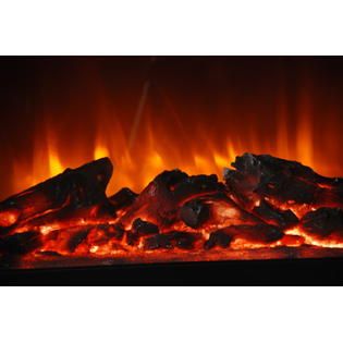 Lifesmart Easy Set 1000 Square Foot Infrared Fireplace Includes All