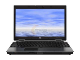 HP Laptop EliteBook 8540w (FN095UT) Intel Core i7 620M (2.66 GHz) 4 GB Memory 320 GB HDD NVIDIA Quadro FX 880M 15.6" Windows XP Professional (available through downgrade rights from Genuine Windows 7 Professional)
