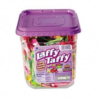 Nestle  Wonka Assorted Flavor Laffy Taffy, 165 Pieces/Tub