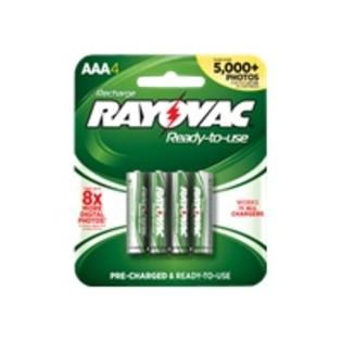 Rayovac 4 Pk AAA Rechargeable Batteries   TVs & Electronics