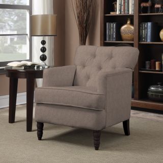 Portfolio Sayre Smoke Grey Chenille Arm Chair  ™ Shopping