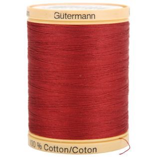 Gutermann Natural Cotton Thread Solids 876 Yards Raspberry   Home