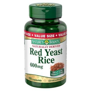 Bounty Red Yeast Rice 600 mg Capsules   120 Count