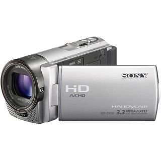 Sony Handycam HDR CX130 Silver, 60p Full HD Camcorder, 30x Optical Zoom, 3" LCD