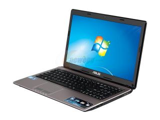 ASUS Laptop X53E SB31 BK(RB) Intel Core i3 2310M (2.10 GHz) 4 GB Memory 500 GB HDD Intel HD Graphics 3000 15.6" Windows 7 Home Premium 64 Bit