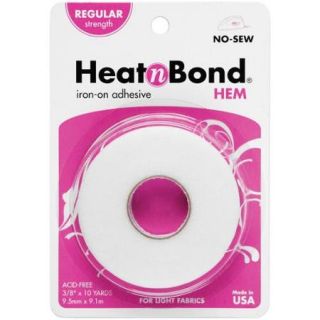 Heat'n Bond Hem Iron On Adhesive 3/8"X10 Yards