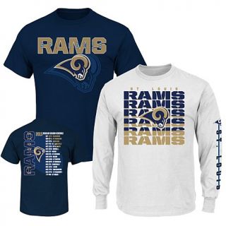 Officially Licensed NFL 3 in 1 T Shirt Combo   Rams   7749461