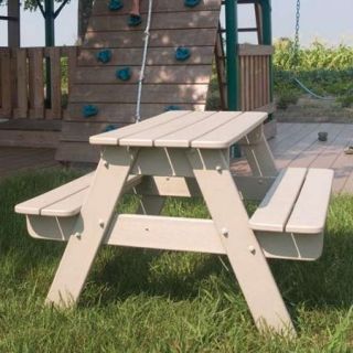 POLYWOOD&reg; Recycled Plastic Kids Picnic Table