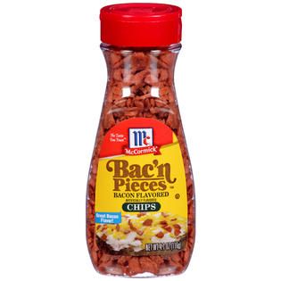 McCormick Bacon Flavored Chips Salad Topping 4.1 OZ BOTTLE   Food