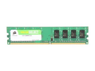 CORSAIR 1GB 240 Pin DDR2 SDRAM DDR2 667 (PC2 5300) Desktop Memory Model VS1GB667D2
