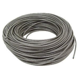 1000FT BULK CAT5E GRAY PVCPATCH CORD STRANDED 24AW