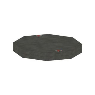 Canadian Spa Company 80 in. x 77 in. Octagon Spa Cover in Grey (5 in. x 3 in. Taper) CSCSC8077G13CC
