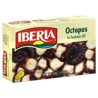 Iberia Octopus, in Soybean Oil, 4 oz (115 g)