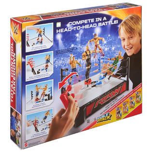 WWE Double Attack Total Control Takedown Playset   Toys & Games
