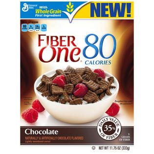 General Mills 80 Calories Chocolate Cereal 11.75 OZ BOX   Food