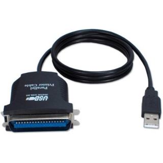 QVS 6' USB to IEEE1284 Parallel Printer Bi directional Cable