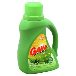 Gain  Detergent, Original, 50 fl oz (1.56 qt) 1.47 lt